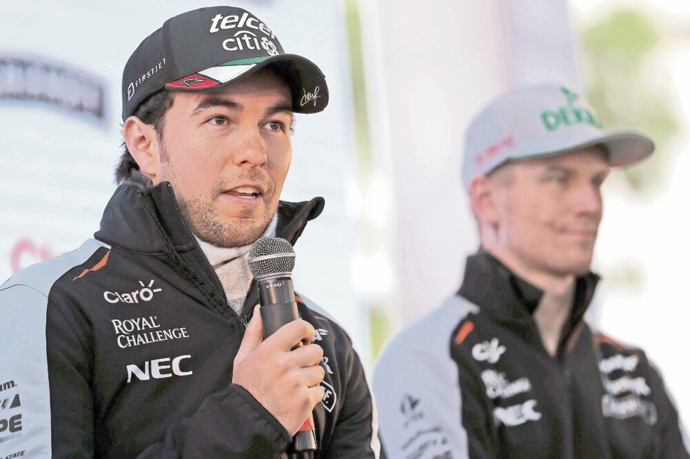 Checo Pérez marcha en el cuarto lugar como equipo, con Force India, algo que considera muy merecido (FOTO: JUAN CARLOS REYES GARCÍA. EL UNIVERSAL)