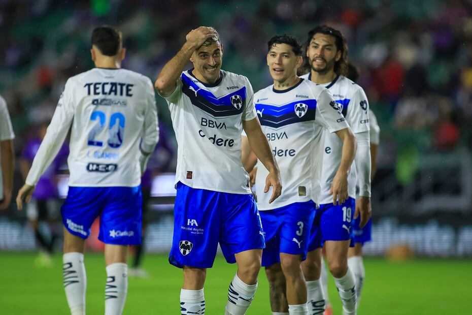 Rayados de Monterrey en festejo de gol, durante la Jornada 3 del Clausura 2026 ante Mazatlán - Foto: Imago7