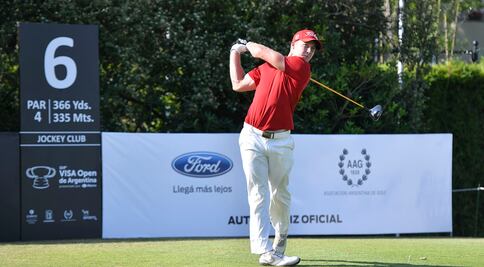 Golfista que jugó en México, da positivo a Covid-19