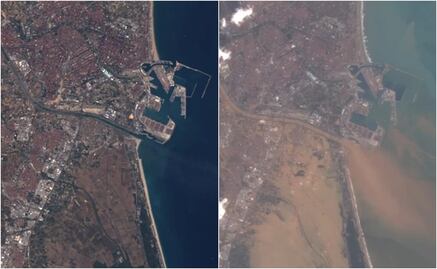 La escalofriante imagen de la NASA; muestra la magnitud de DANA en Valencia