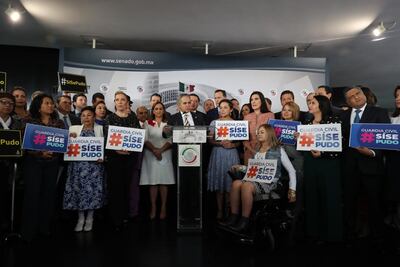 Senadores del PAN posicionan en redes #Sísepudo