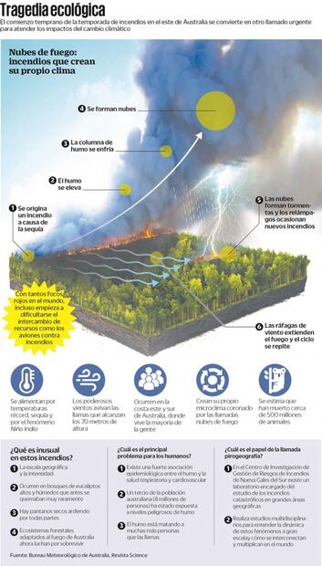 Pirogeografía, esta es la ciencia que estudia los incendios devastadores como los de Australia