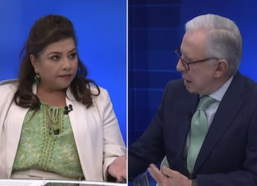 Clara Brugada y López Dóriga chocan por "paridad de género" en elecciones 2024