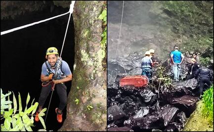 Identifican a senderista que falleció al caer más de 40 metros de una cascada en Tepoztlán, Morelos