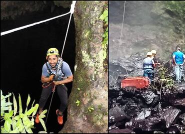 Identifican a senderista que falleció al caer más de 40 metros de una cascada en Tepoztlán, Morelos