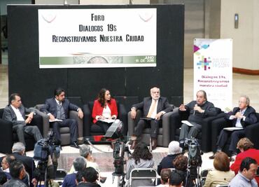 Alistan programa transexenal luego del 19-S