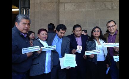 Piden plebiscito contra reglamento de tránsito con 65 mil firmas