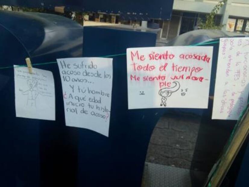 Alumnas de FES Aragón denuncian acoso por compañeros y profesores