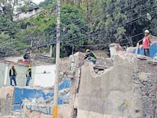 Se retrasa demolición de tres viviendas en el Cerro del Chiquihuite