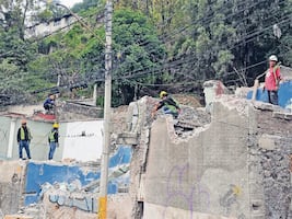 Se retrasa demolición de tres viviendas en el Cerro del Chiquihuite