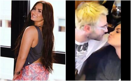 Demi Lovato presumen a su nuevo amor con beso en la boca