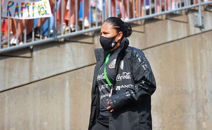 Mónica Vergara reconoce que a la Selección Femenil, "tiene mucho por trabajar"
