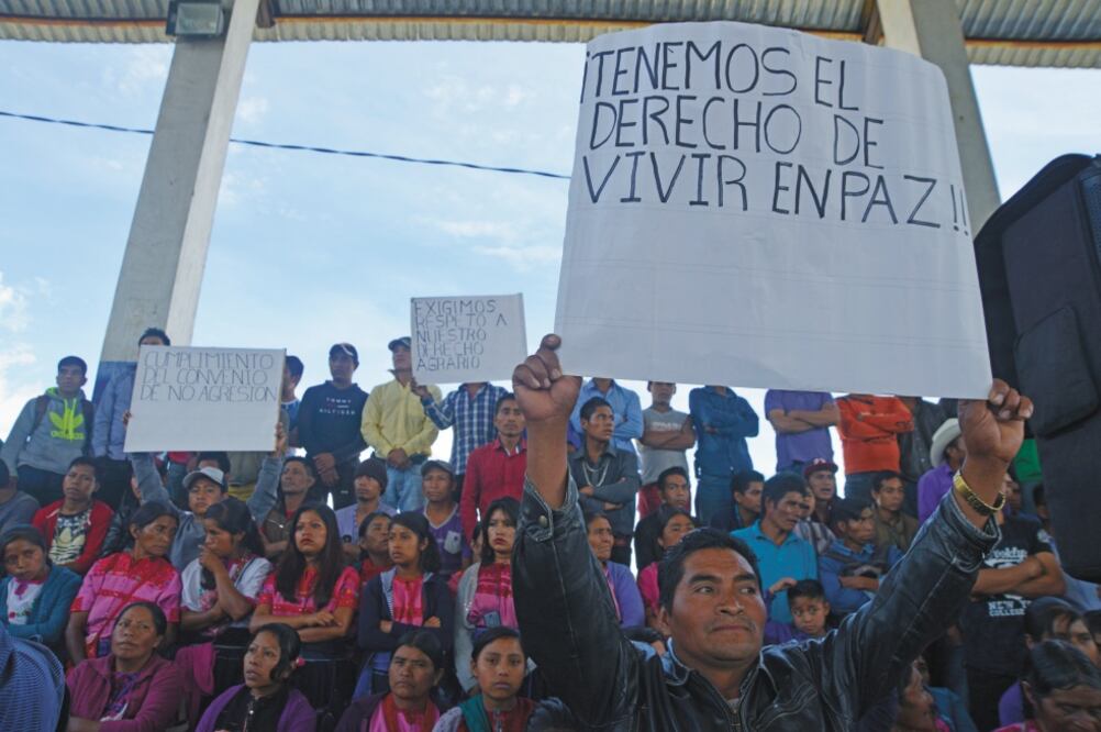 En la conmemoración del Día Internacional de los Pueblos Indígenas, el pasado viernes varias personas pidieron pacificación en sus comunidades. Foto/Archivo El Universal