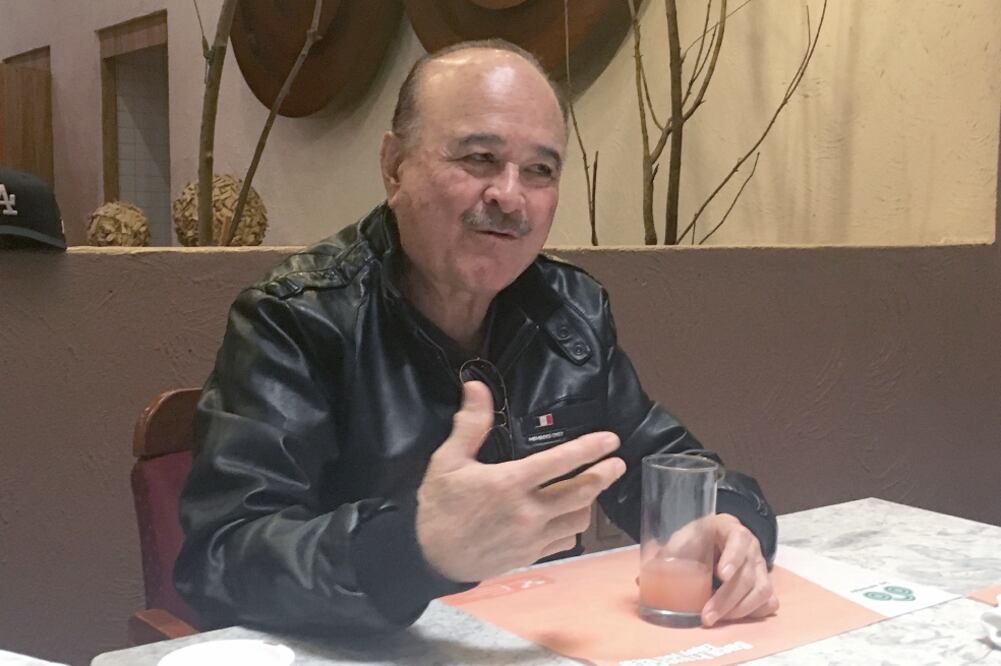 El senador Ernesto Ruffo Appel rechazó que Ricardo Anaya tenga la candidatura presidencial del Frente en sus manos (ALBERTO MORALES. EL UNIVERSAL)