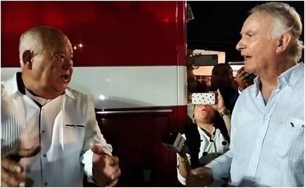 Gobernador de BCS protagoniza discusión con empresario; acusa "falta de apoyo"