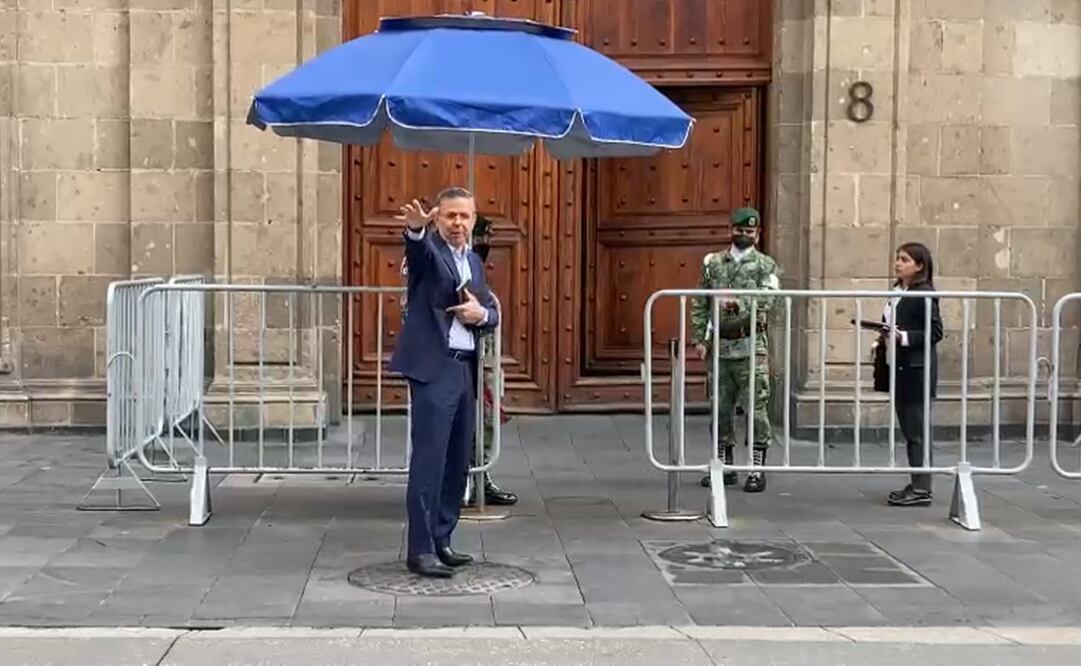 No indicó los motivos del encuentro con el presidente López Obrador. Foto: Especial