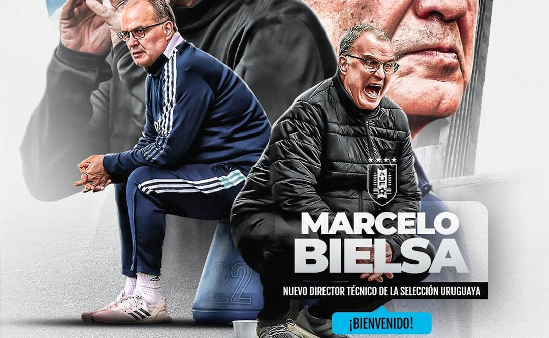 Marcelo Bielsa es el nuevo DT de la celeste / Foto: Selección de Uruguay