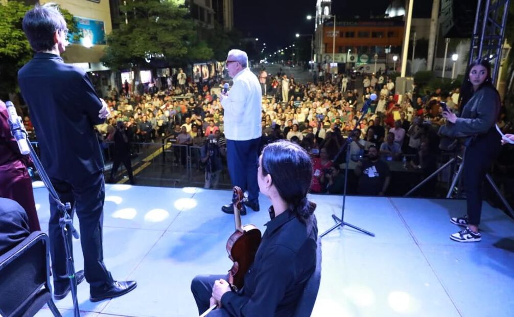 Festival Cultural se realizaba simultáneamente mientras ocurrían hechos de violencia el 17 de octubre en Culiacán, Sinaloa. Foto: Especial