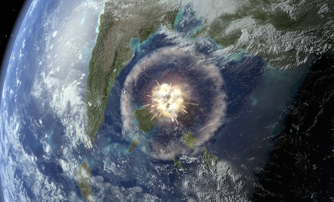 El impacto del asteroide hace 66 millones de años probablemente no solo llevó a la extinción de los dinosaurios. Foto: SPL vía BBC