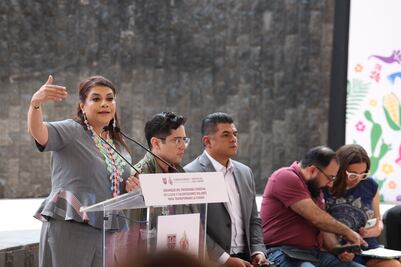 Gobierno de CDMX pedirá a alcaldía Cuauhtémoc le entreguen las esculturas del "Che" Guevara y Fidel Castro para reubicarlas: Brugada