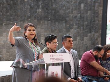 Gobierno de CDMX pedirá a alcaldía Cuauhtémoc le entreguen las esculturas del "Che" Guevara y Fidel Castro para reubicarlas: Brugada