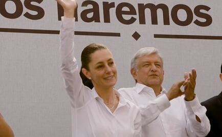 ​Tribunal Electoral ordena retirar spot de Sheinbaum con AMLO