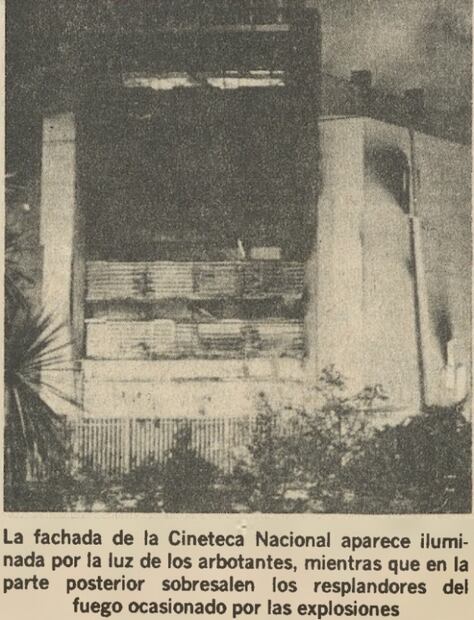 En 1982, parte de la historia se borró con el incendio de la Cineteca Nacional