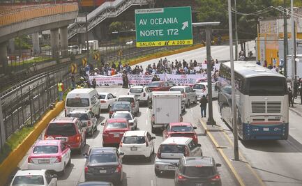 Bloquean Oceanía en protesta por Ley de Publicidad Exterior