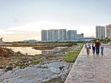 Piden desaparecer Fonatur por daños en Malecón Tajamar