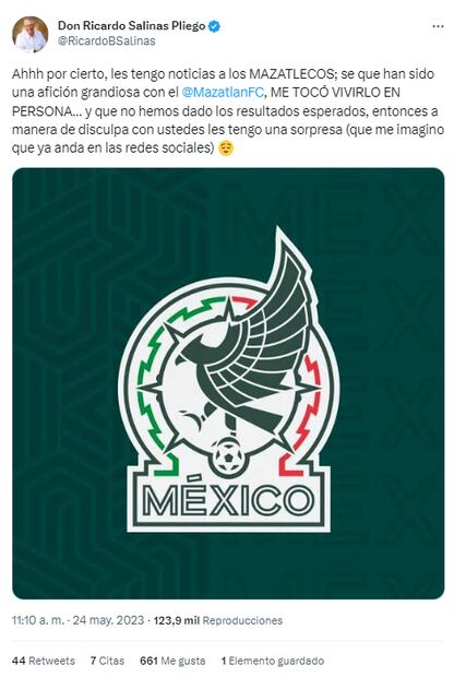 Tuit de Salinas Pliego