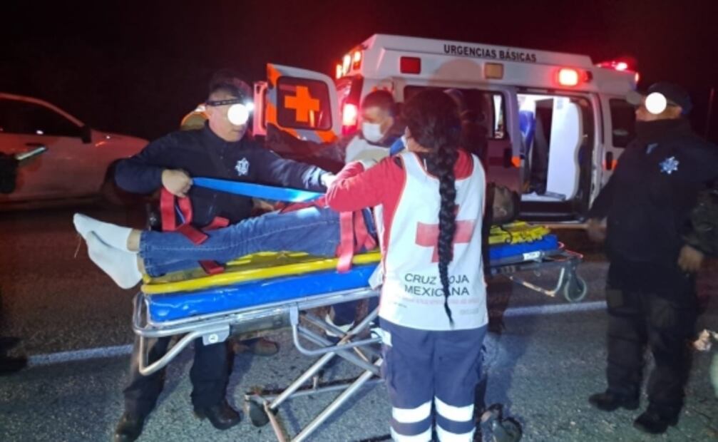 Volcadura de autobús deja 9 heridos en Tamaulipas