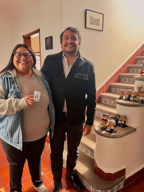 Citlalli Hernández se reafilia a Morena y recibe credencial de manos de Andy López Beltrán (25/01/26). Foto: Especial