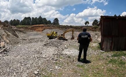 Incautan empresas de materiales de construcción de la Familia Michoacana en Edomex