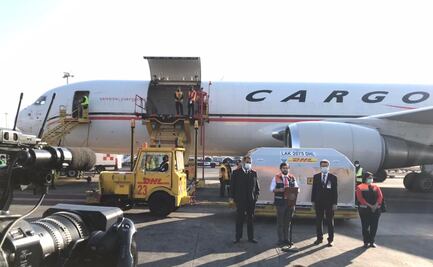 Llegan más de 217 mil vacunas de Pfizer a la CDMX