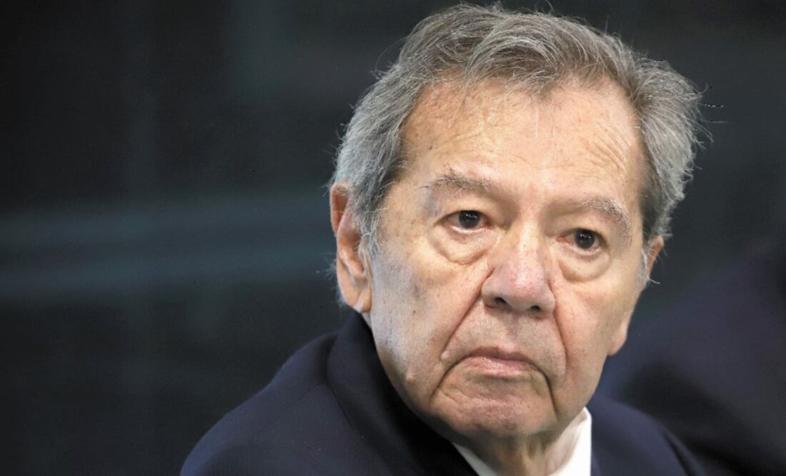 Lawmaker Porfirio Muñoz Ledo, who once represented Mexico at the UN, has criticized Mexico’s new stance on migration - Photo: Berenice Fregoso/EL UNIVERSAL