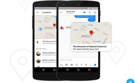 Facebook Messenger ahora permite compartir tu ubicación exacta