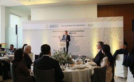 Ignacio Mier acude a reunión de embajadores y cónsules para convencerlos sobre viabilidad de reforma eléctrica