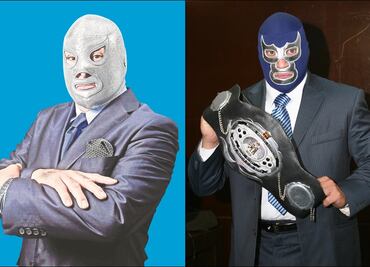 El Hijo del Santo y Blue Demon Jr provocan ruptura en la Cámara de Diputados