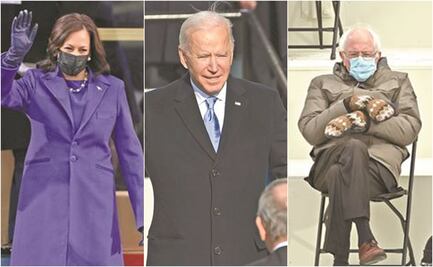 Los momentos (más chismosos) de la inauguración de Biden