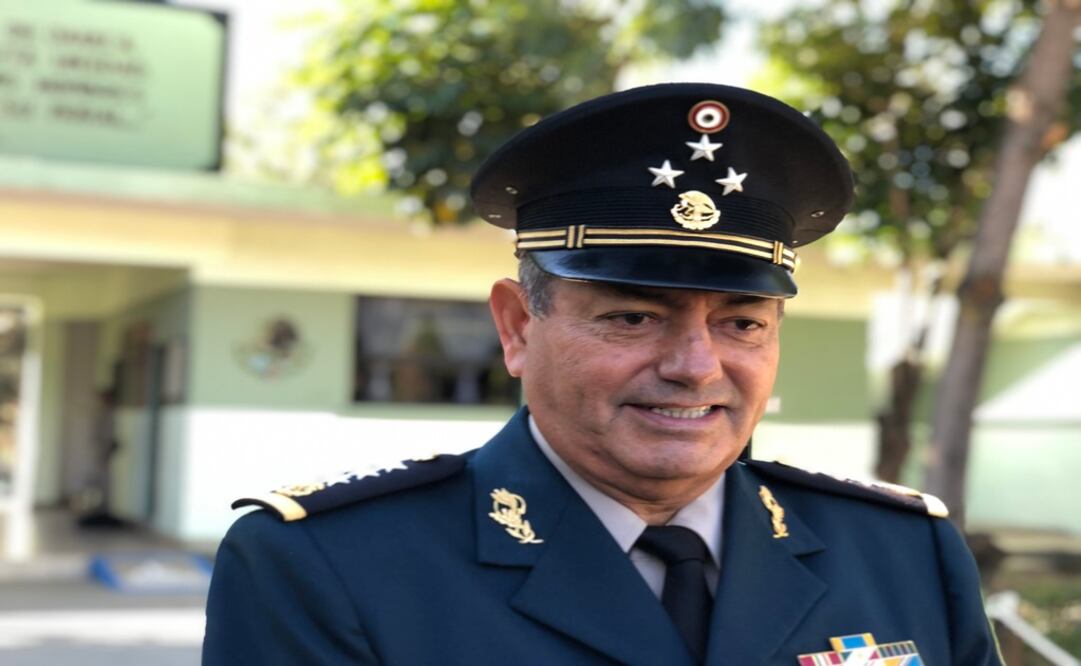 El general Duarte Mújica encabezó este sábado en las instalaciones militares ubicadas en Santa María Ixcotel, Santa Lucía del Camino. Foto: Edwin Hernández / EL UNIVERSAL