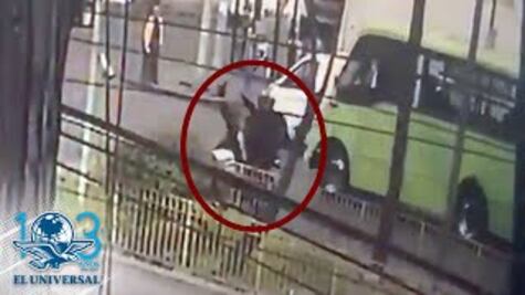 Huyen, arrollan a policía, pero son detenidos en la GAM