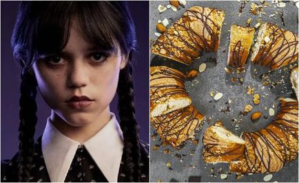 Con figuras de Merlina y "Dedos", crean rosca de reyes en Nuevo León