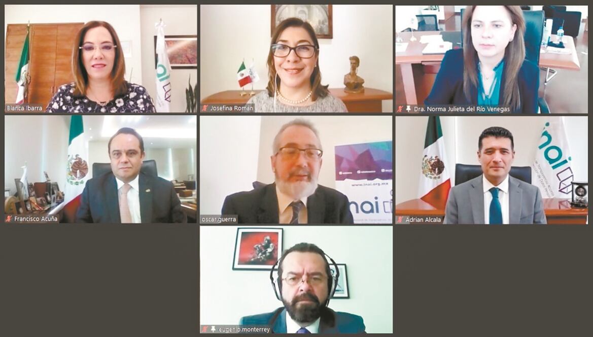 La comisionada presidenta del Inai, Blanca Ibarra, aseguró que es contrario a la ley condicionar el servicio de telefonía celular a cambio de la entrega de datos biométricos de los usuarios. Foto: Especial