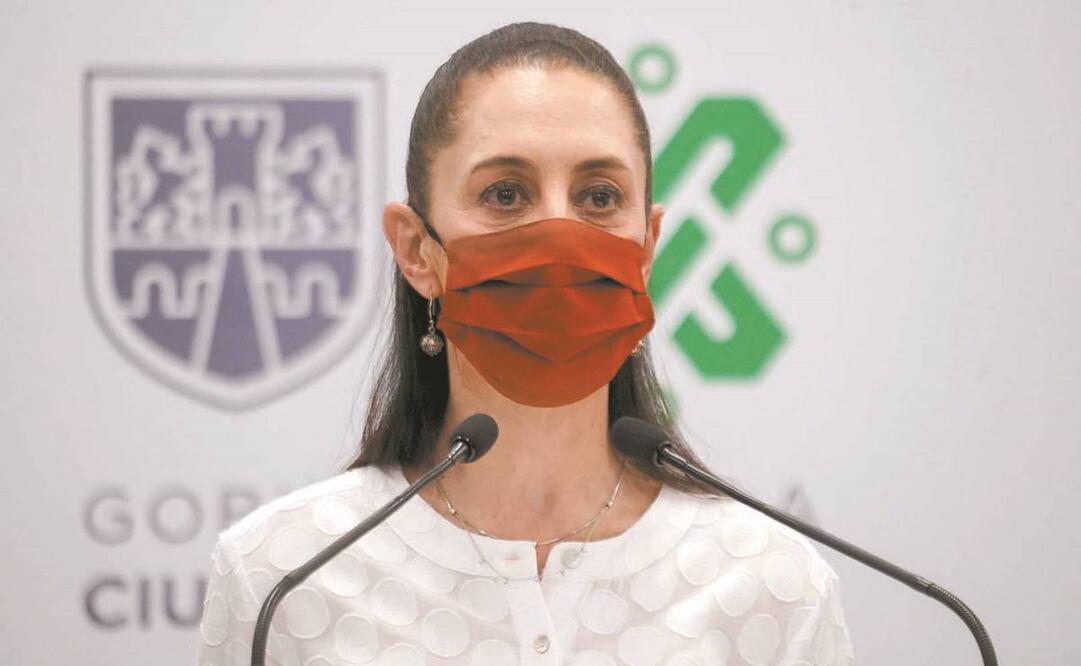 Sheinbaum dijo que las labores de limpieza continúan en la Ciudad. Foto: Especial.