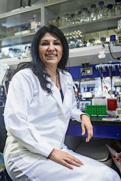 Liliana Pardo López | Investigadora del Instituto de Biotecnología de la UNAM. 
 (24/02/2025) Foto: Gabriel Pano | El Universal