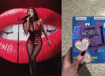 Olivia Rodrigo reparte anticonceptivos en sus conciertos