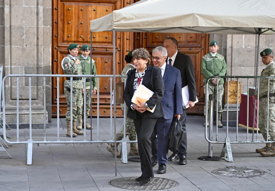 La gobernadora del Estado de México, Delfina Gómez Álvarez. Foto: Especial