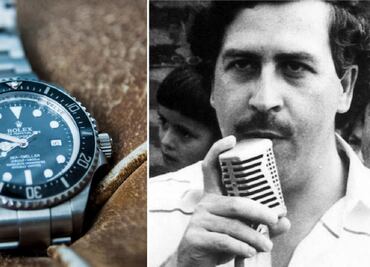 Un Rolex de 220 gramos de oro, el amado "lujo" de Pablo Escobar