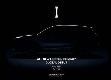 Ford anuncia el lanzamiento del Lincoln Corsair 2020