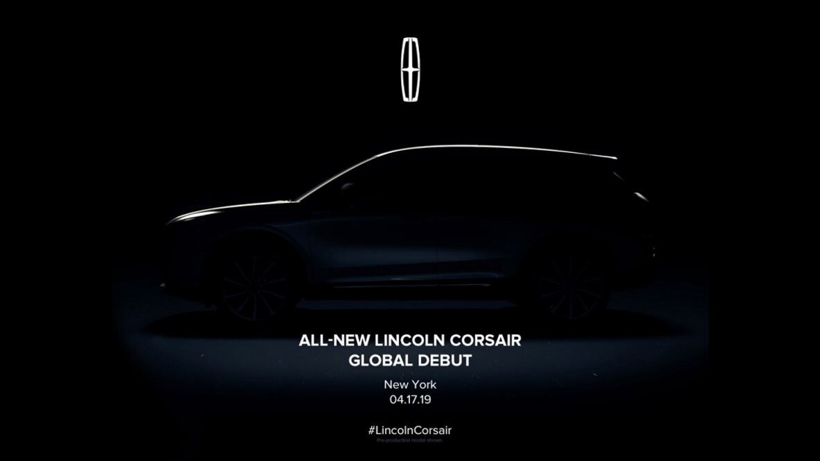 Ford anuncia el lanzamiento del Lincoln Corsair 2020